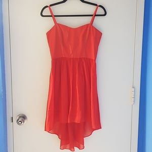 Red Bebe Party Dress